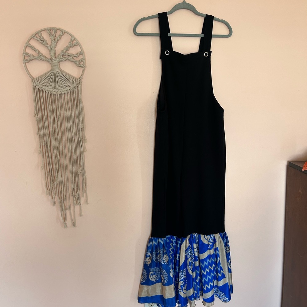 Upcycled Boho Overalls
